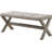 Glam Accent Bench With Nailhead Trim-518325192