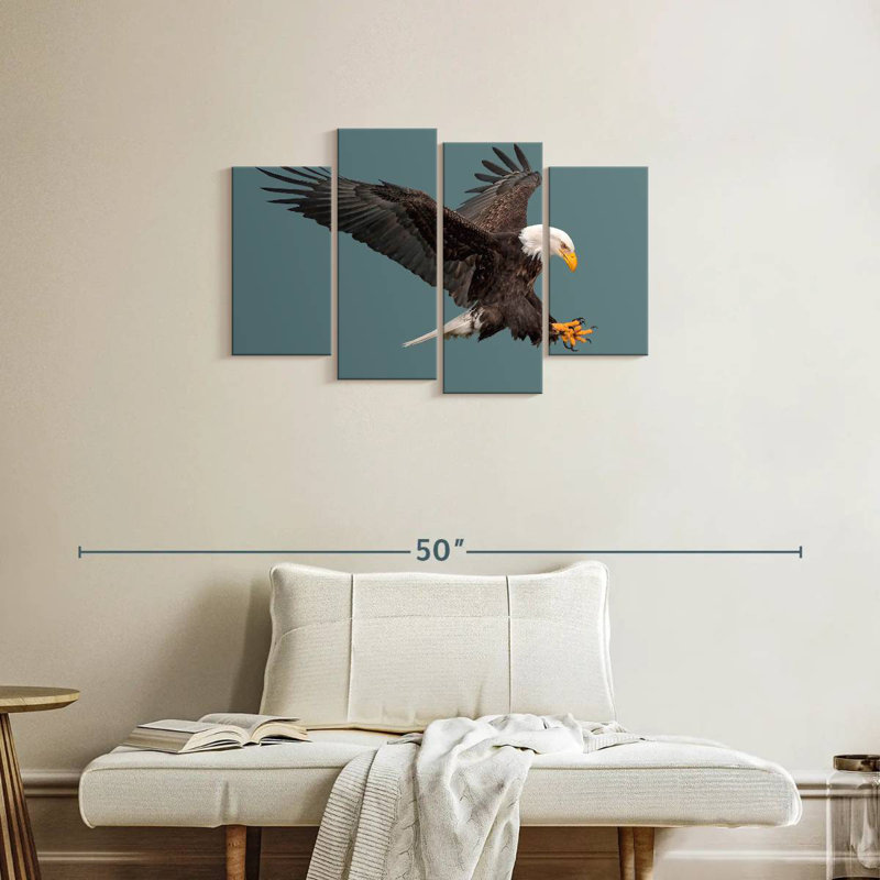 Brampt Predator Bald Eagle, 32" H x 52" W