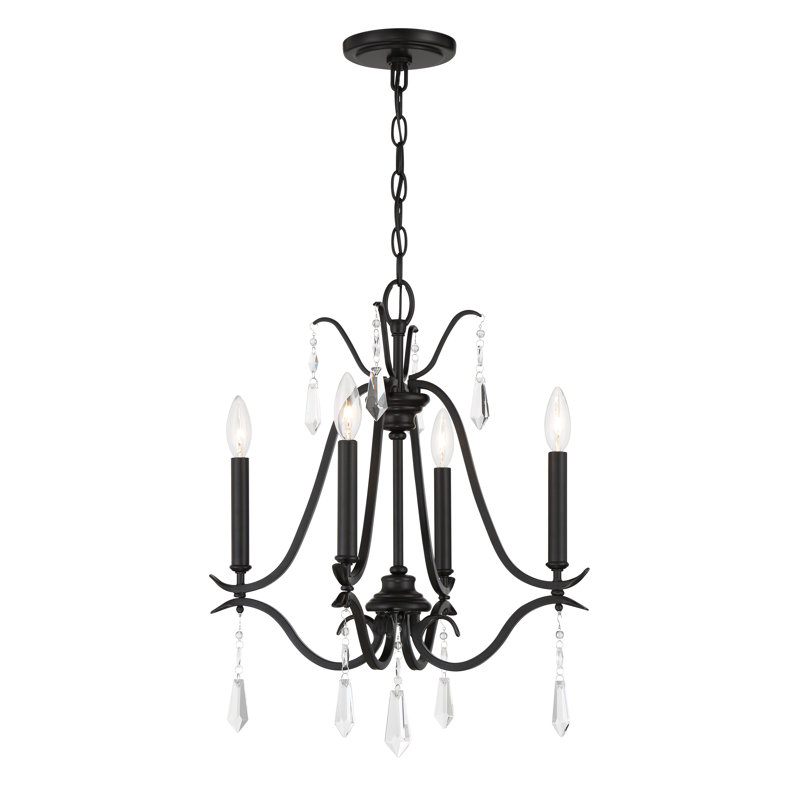 Lustre empire 4 lumières Vogan