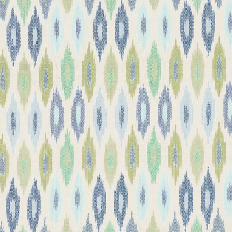 Sunara Ikat Fabric, Peacock