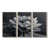Toile naturelle avec cadre flottant