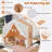 Costway 52'' W x 36'' D Indoor / Outdoor Polyester Pop-Up Play Tent-91102477