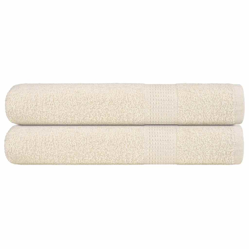 Avdie 100% Cotton Beach Towel, Cream