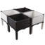 Pot à fleurs surélevé en plastique Aeliana-1053421041-1053421043