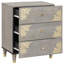 50cm W Solid Wood Bedside Table