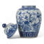 Large Blue and White Temple Jar