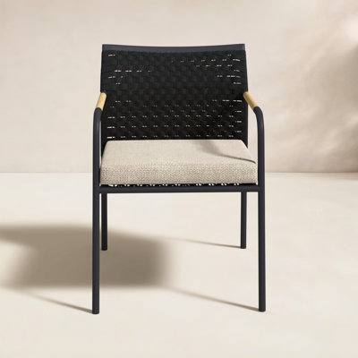 Woburn Outdoor Dining Armchair with Cushions