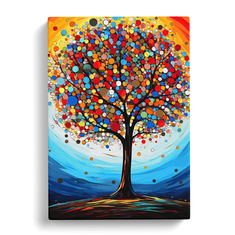 Tree Pop No.2 - Print, 50cm H x 35cm W x 3cm D