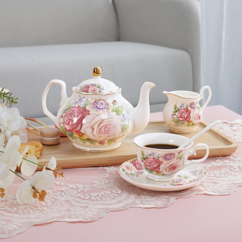 Service à café en porcelaine européenne