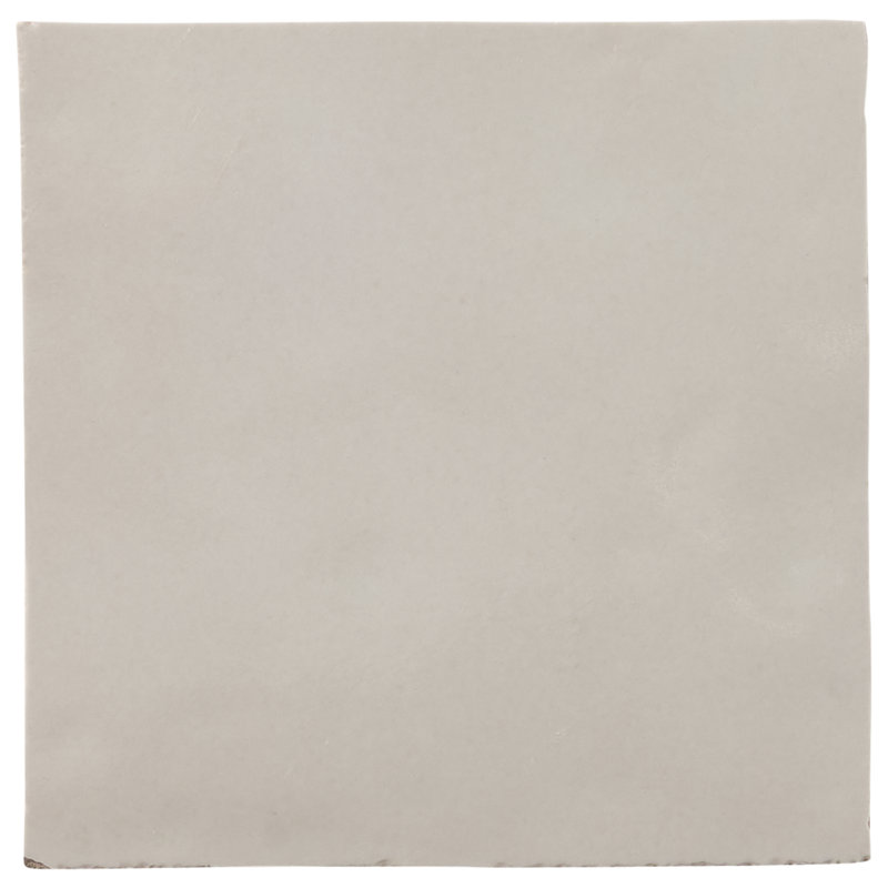 Virello 4x4 Glossy Ceramic Wall Tile, Linen Beige