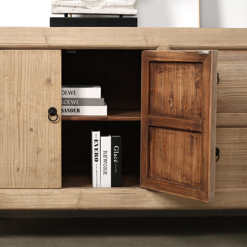 87'' W Buffet, Brown