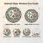 Hummingbird Floral Stained Glass Window Panel,12"H-205659818