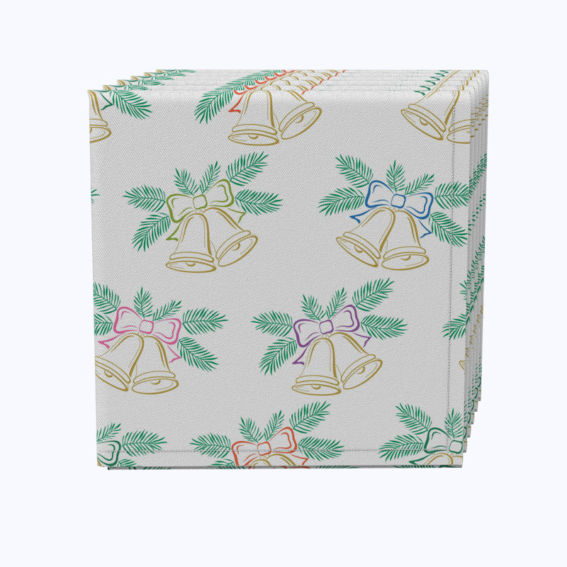 Ellias Cotton Abstract Square Napkin