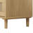31.50"3-Drawers Rattan Storage Cabinet Rattan Drawer,For Bedroom,Living Room,Dining Room,Hallways,Oak