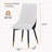Calume Dining Side Chair – Modern Upholstered Dining Chair with High Back, Diamond Stitching, and Solid Oak Wood Legs, Ergonomic Kitchen & Dining Room Chair-308049307-308049306