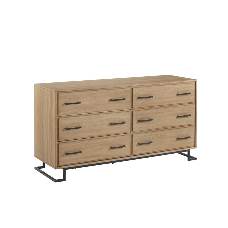 17 Stories Elidona 6 - Drawer Dresser & Reviews | Wayfair