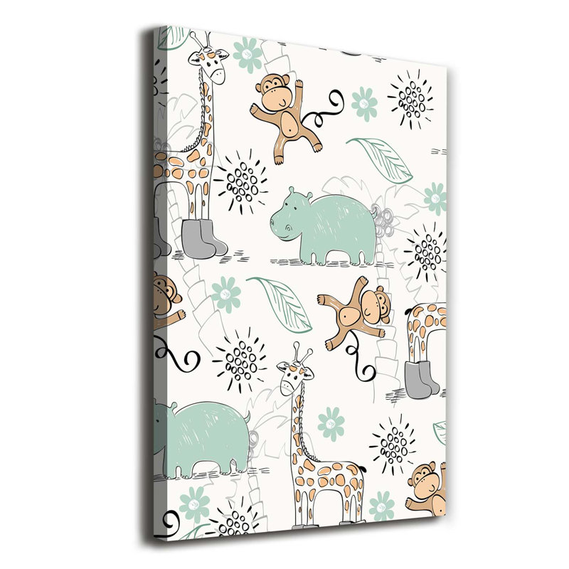 Animals Of Africa - Wrapped Canvas Print