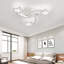Childlike Shooting Stars 3-light LED Semi Flush Mount