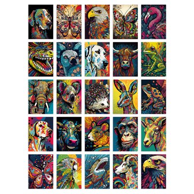 Bashee 50 Piece Wall Art