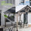 Pavillon de jardin en bois de cèdre-116925692