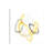 String Orbit V by June Erica Vess - Wrapped Canvas Painting-1483487699