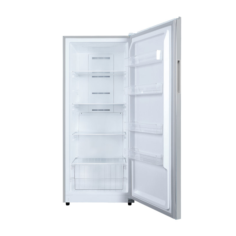 Conserv 17cf Upright Freezer Convertible Ref Garage Ready E-Star 28in Wide 110V, Silver