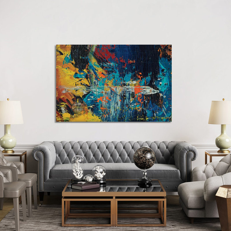 Race Car by Spencer Rogers - Painting on Canvas, Wrapped Canvas, 152.5 cm H x 101.5 cm W x 3.175 cm D