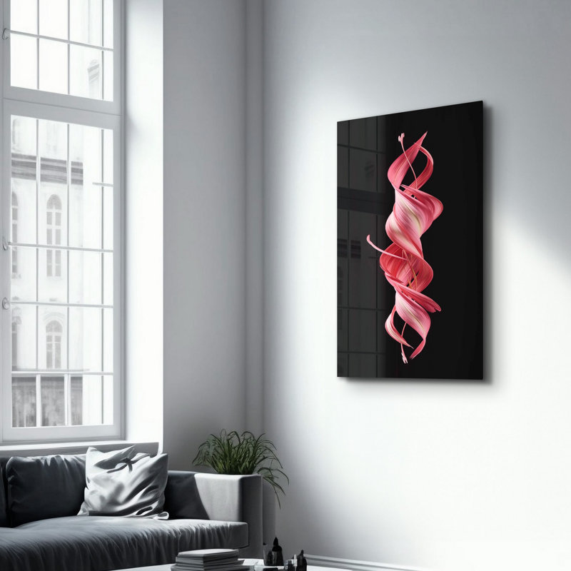 Elegant Tempered Glass Wall Art Painting, 13.8 x 21.7 inches | 100% Tempered Glass, Thickness: 0.16 inches | UV Printed for Vibrant Colors | Perfect for Home Decor, Living Room, & Office Spaces