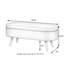 Banc de rangement avec repose-pieds ovale Luxury-1258028723-1258028732