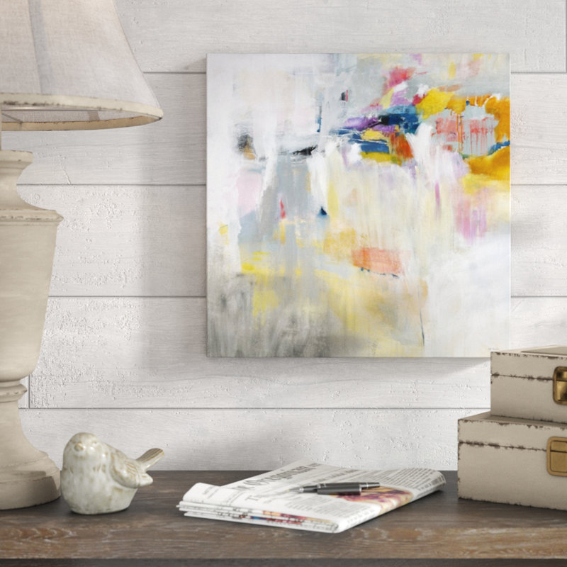«Finding the Path» par Jill Martin - reproduction imprimée, H 10 po x l 10 po x P 1,5 po, Toile tendue, Sans cadre