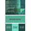 Tapis turquoise lavable à la machine Abstract 4936-615682978