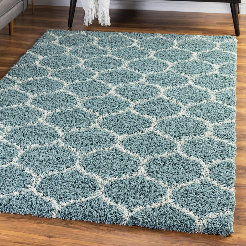 Geometric Indoor Rug, Rectangle 9' x 12'