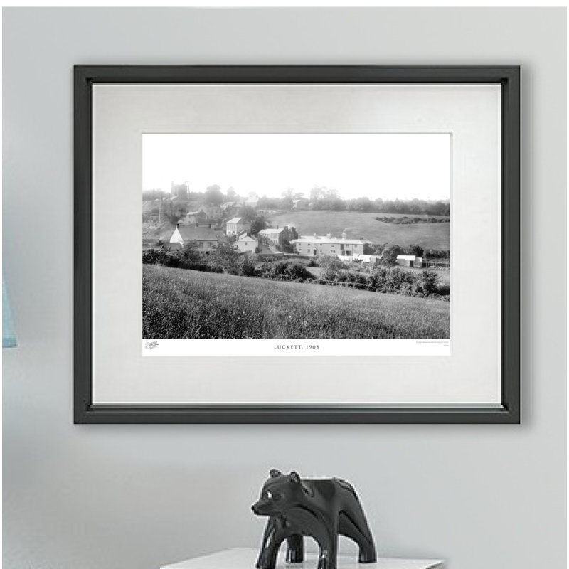 Luckett, 1908 - Single Picture Frame Print, 28cm H x 36cm W x 2.3cm D
