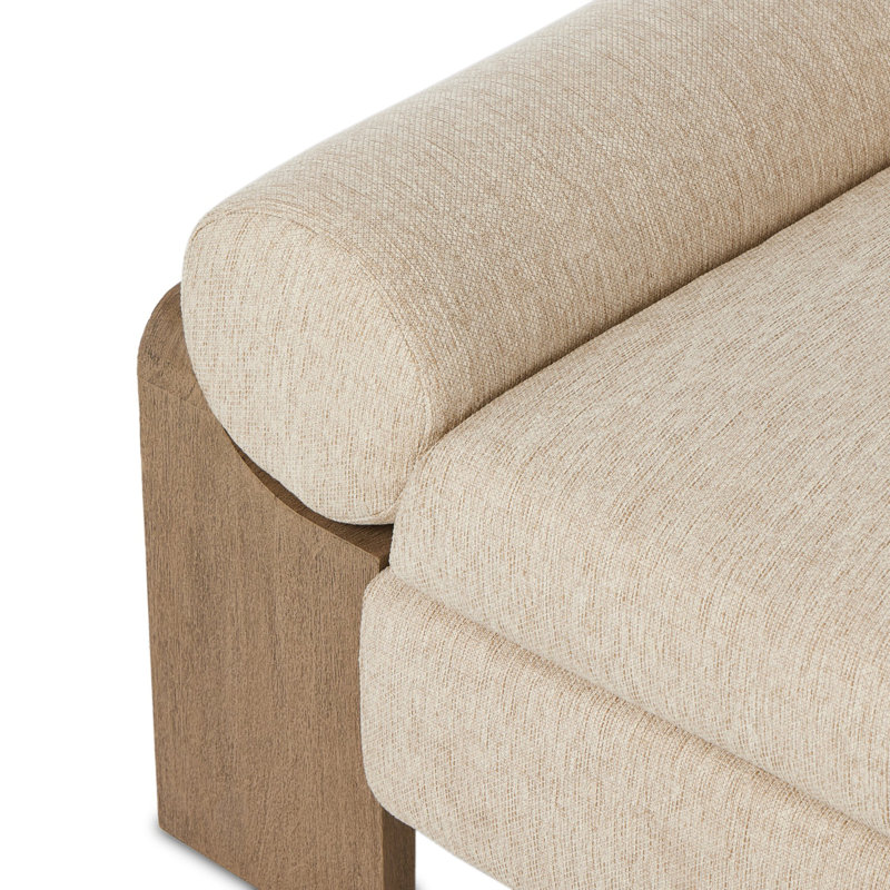 Joette Outdoor Chair-Washed Brown-FSC, Washed Brown, Ellor Beige