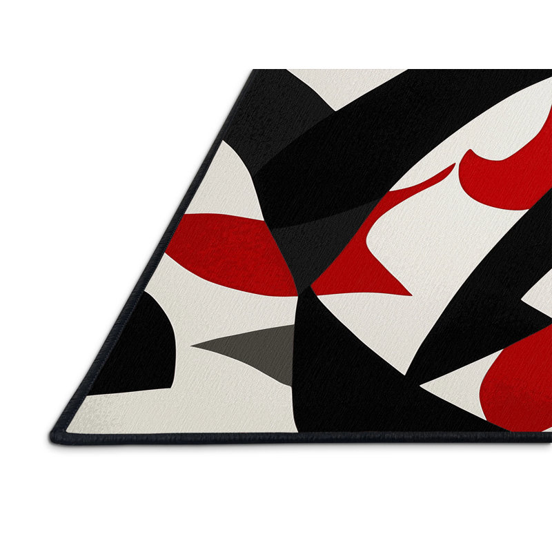 Sinister Pulse Rug, Square 7'