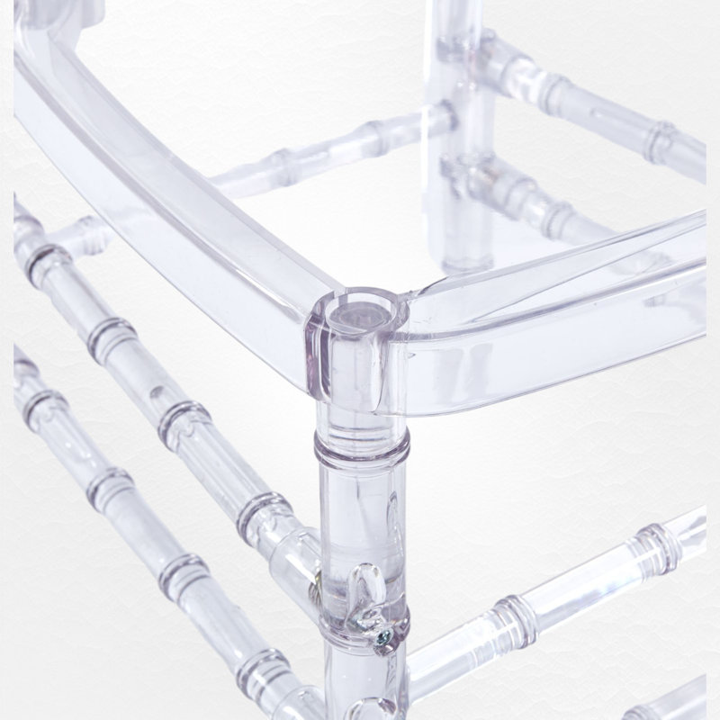 Chaise d'appoint empilable (ensemble de 4)