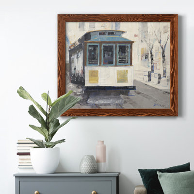 «Cable Town» - Cadre photo, reproduction d'art sur toile