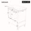 Meuble-lavabo avec lavabo et armoire avec tiroirs-107202027-107202028