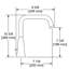 Momenti 4-Hole Deck Mount Tub Filler with U-Spout-50351186
