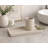 Beige Bathroom Accessories Set 4 Pcs