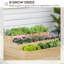 Wood Raised Garden Bed