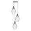 Drummans 3 - Light Chrome Cluster Pendant