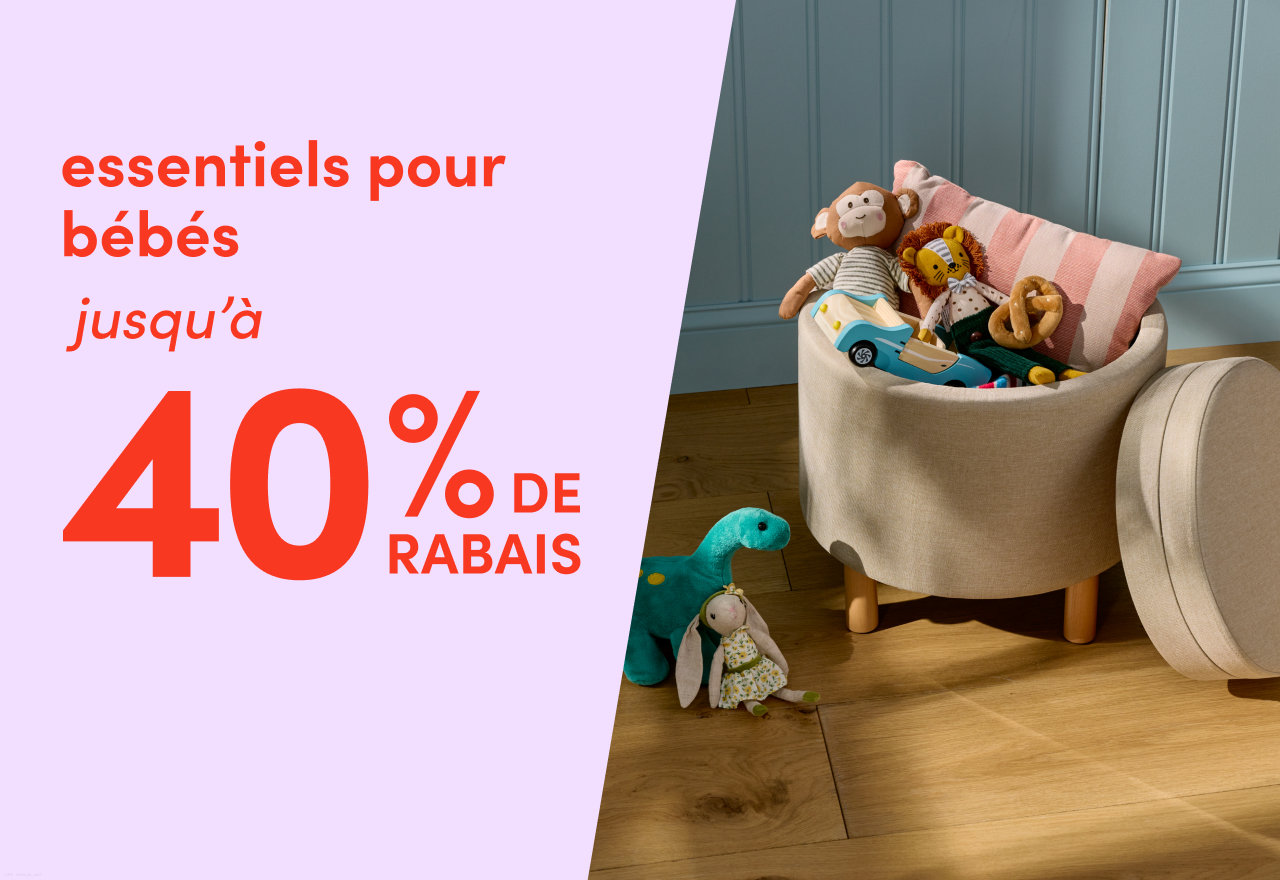 essentiels pour bébés en solde