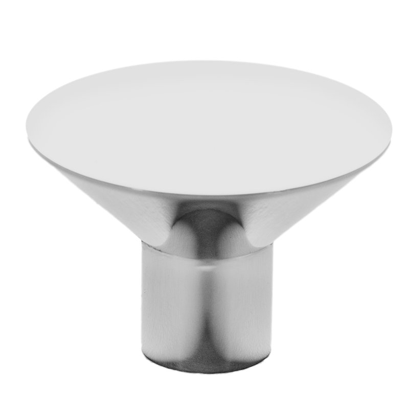 Conical Knob, Polished Stainless Steel