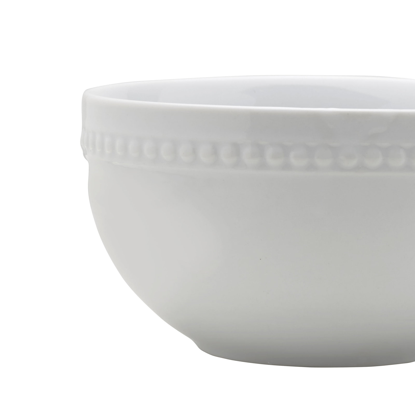 Max Beaded Porcelain Cereal Bowl