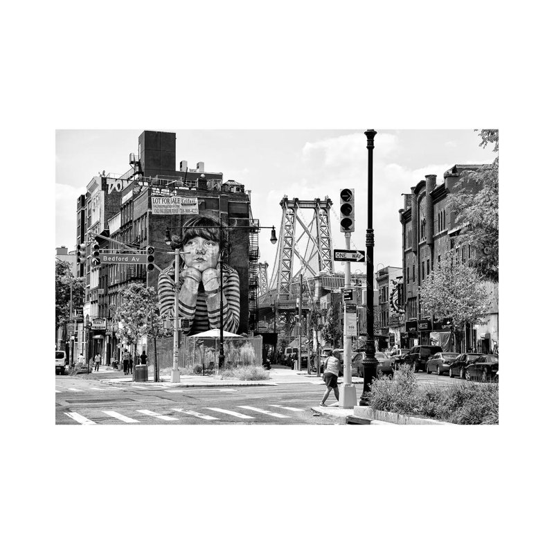 Brooklyn par Philippe Hugonnard - reproduction de photo sur toile tendue, H 18 po x l 26 po x P 1,5 po