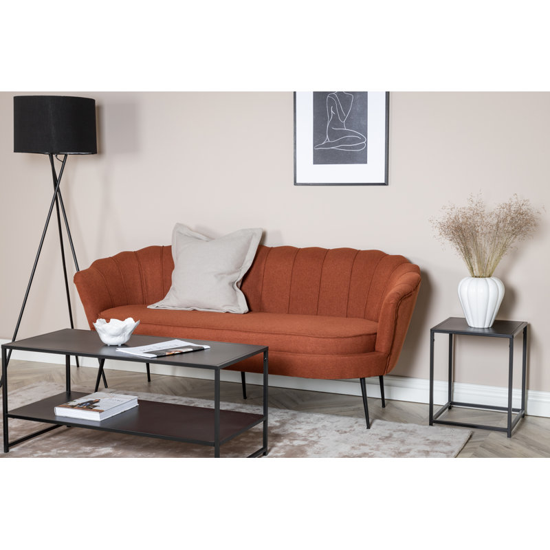 Analyss 3 Seater Sofa, Rusty Red
