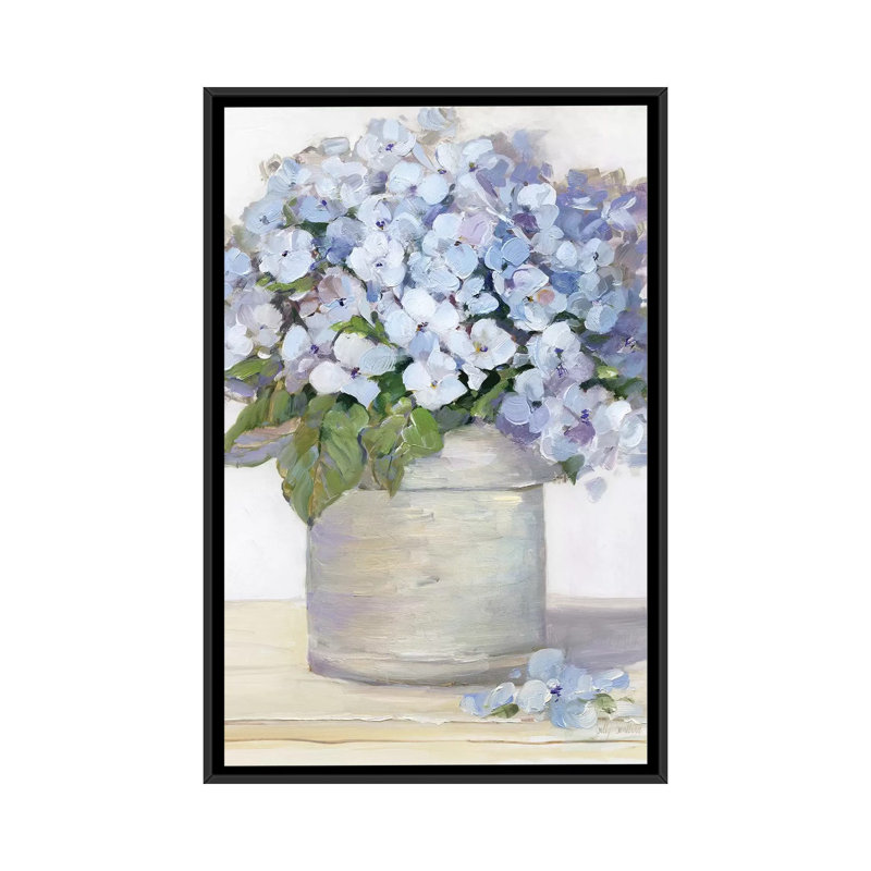 «Lovely Lavender I», reproduction sur toile, H 26 po x l 18 po x P 1,5 po, Toile avec cadre noir