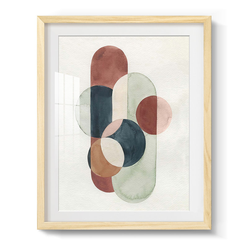 Loops and Bonds I - Impression encadrée, Naturel, H 28,5 po x l 20,5 po