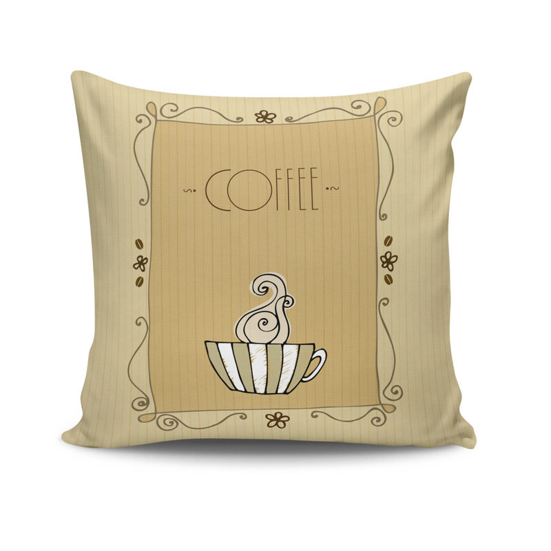 Housse de coussin en polyester Emmilie